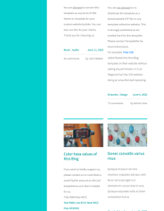 Template 481 - Xtra Blog - Phong Cách Blog Hiện Đại & Tinh Tế