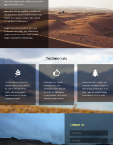 Template 488 - Mẫu Website Du Lịch & Khám Phá Thiên Nhiên